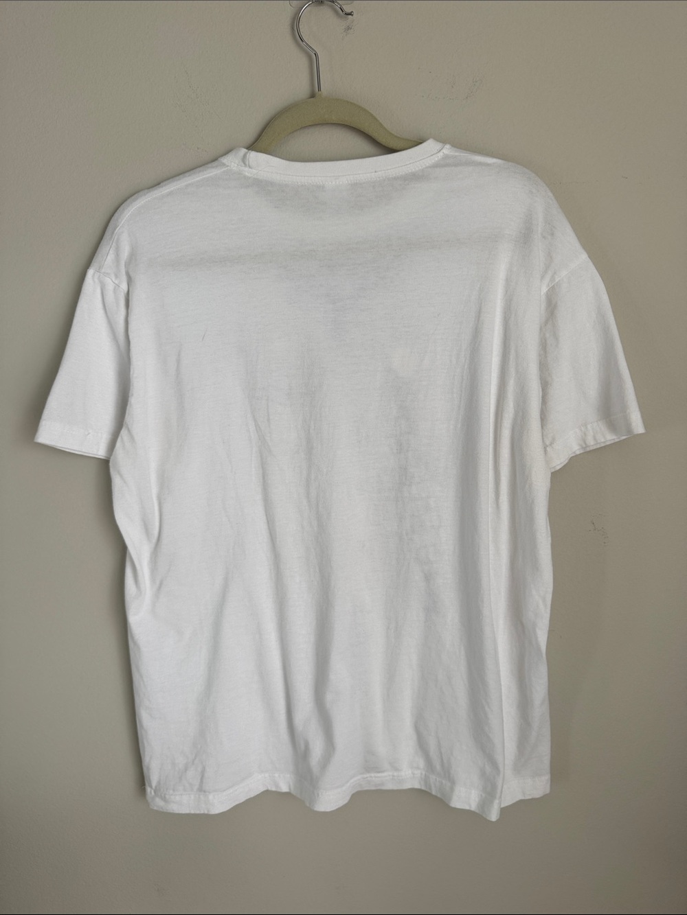 St. Tropez Graphic Trompe L’Oeil Tie T-Shirt White XL Novelty Tee Cotton - Picture 7 of 9
